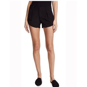 Alice + Olivia Black Butterfly Shorts Size 2
